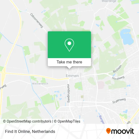 Find It Online map