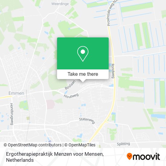 Ergotherapiepraktijk Menzen voor Mensen map