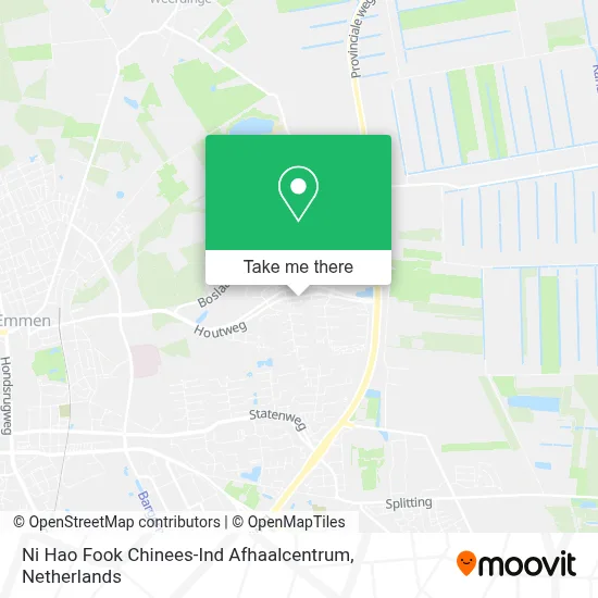Ni Hao Fook Chinees-Ind Afhaalcentrum map