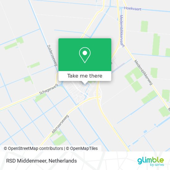 RSD Middenmeer map
