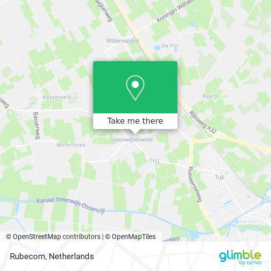 Rubecom map