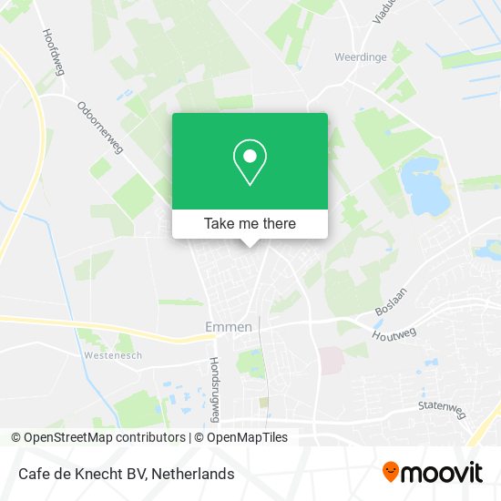 Cafe de Knecht BV map