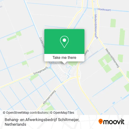 Behang- en Afwerkingsbedrijf Schiltmeijer Karte