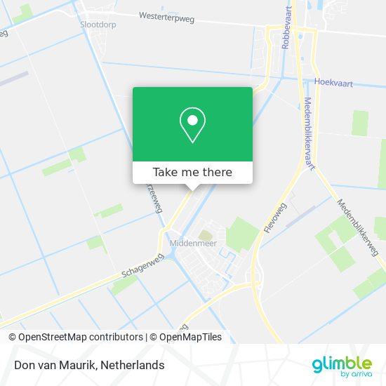 Don van Maurik map