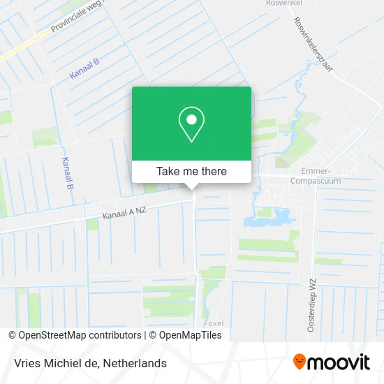 Vries Michiel de map
