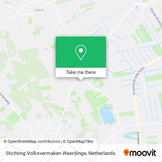Stichting Volksvermaken Weerdinge map