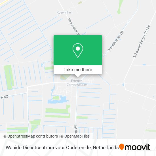 Waaide Dienstcentrum voor Ouderen de map