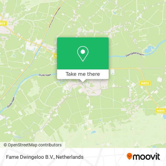 Fame Dwingeloo B.V. map