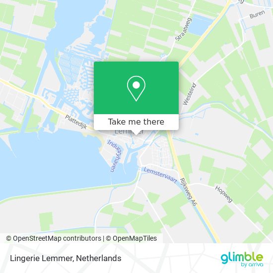 Lingerie Lemmer map