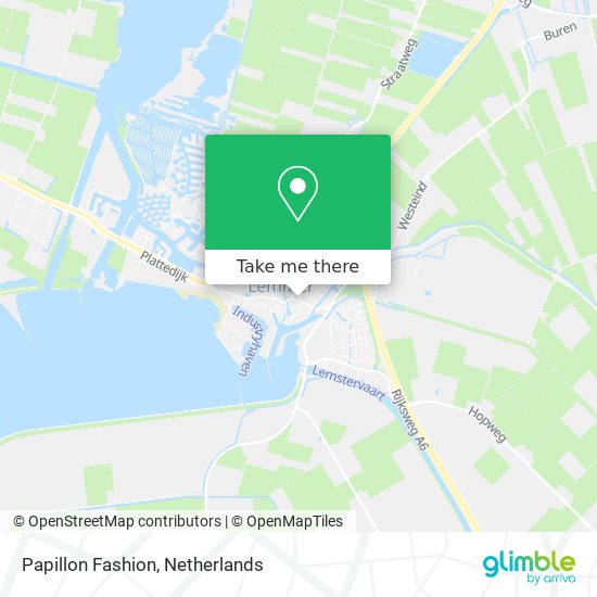 Papillon Fashion map