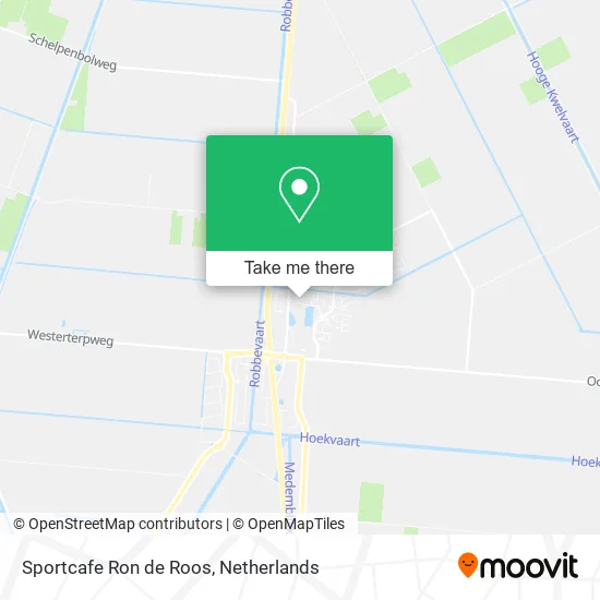 Sportcafe Ron de Roos map