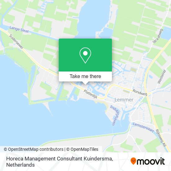 Horeca Management Consultant Kuindersma map