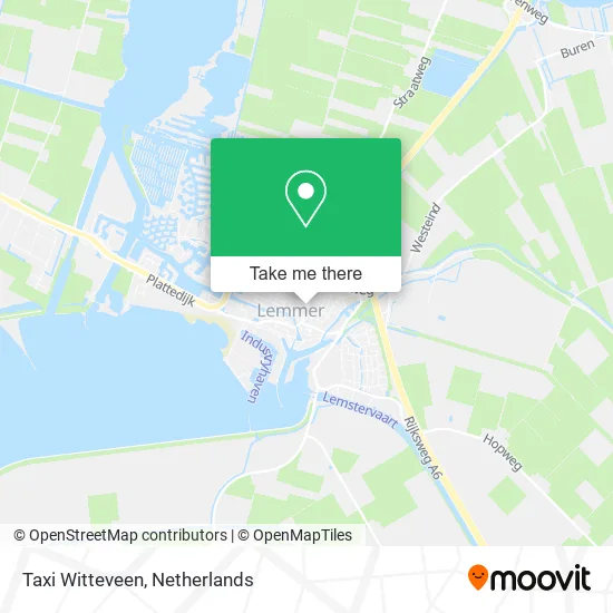 Taxi Witteveen map