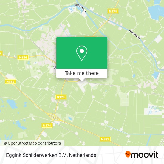 Eggink Schilderwerken B.V. map