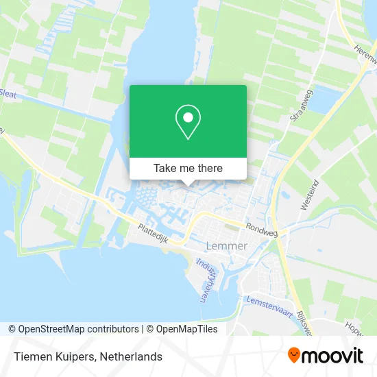 Tiemen Kuipers map