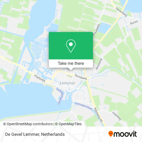 De Gevel Lemmer map