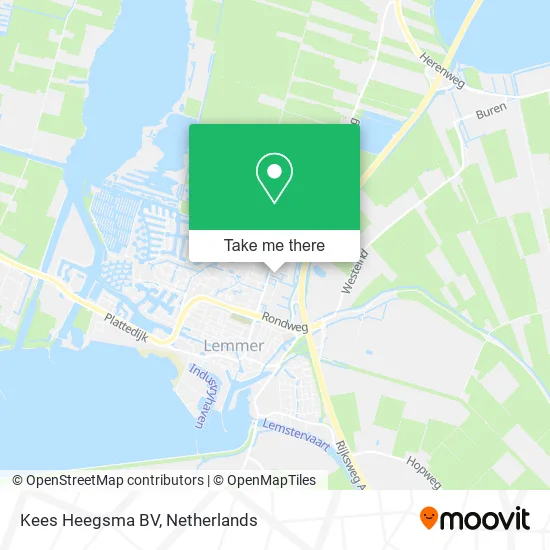 Kees Heegsma BV map
