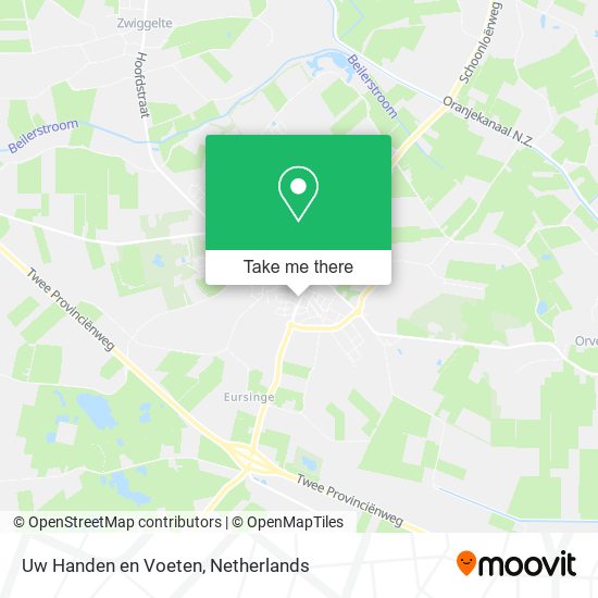 Uw Handen en Voeten Karte