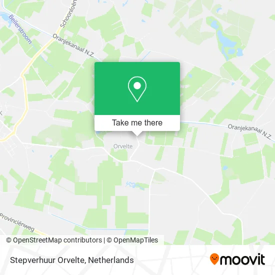 Stepverhuur Orvelte map