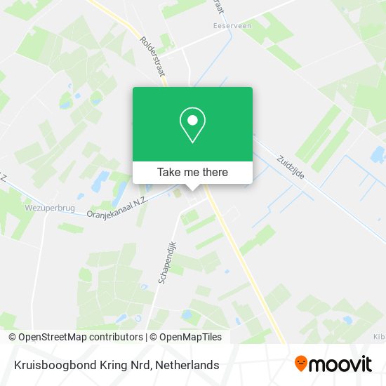 Kruisboogbond Kring Nrd map