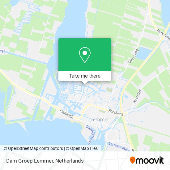 Dam Groep Lemmer map