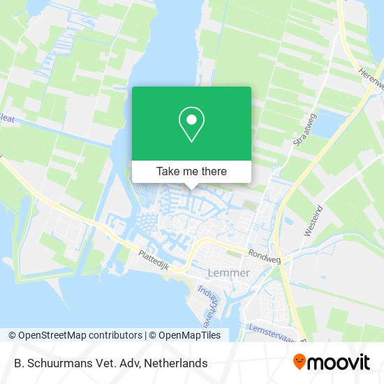 B. Schuurmans Vet. Adv map