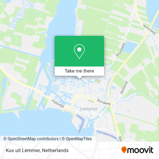 Kus uit Lemmer map