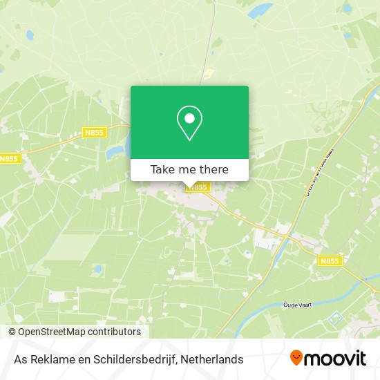 As Reklame en Schildersbedrijf map