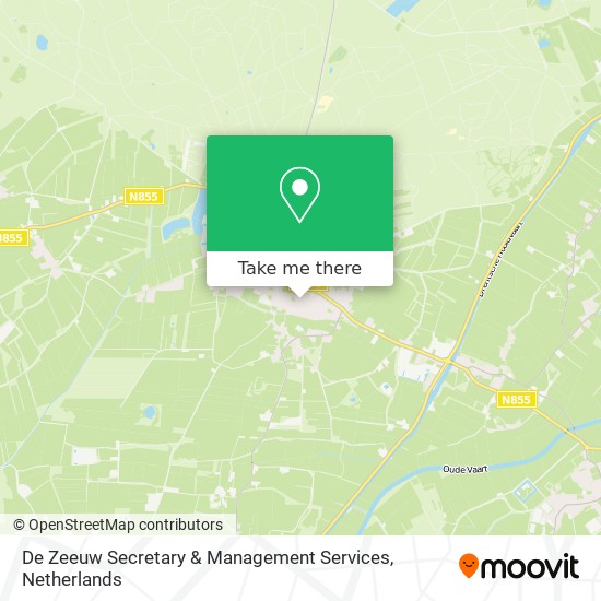 De Zeeuw Secretary & Management Services map