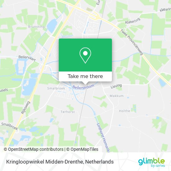 Kringloopwinkel Midden-Drenthe map