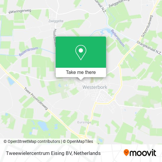 Tweewielercentrum Eising BV map