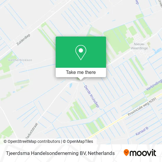 Tjeerdsma Handelsonderneming BV map