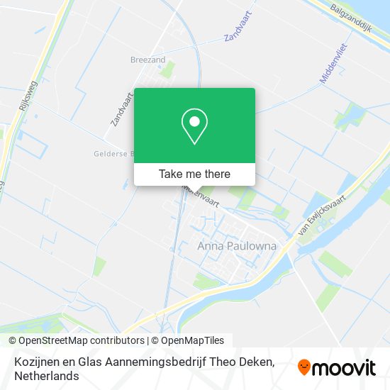 Kozijnen en Glas Aannemingsbedrijf Theo Deken map