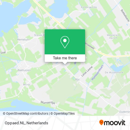 Oppaed.NL map