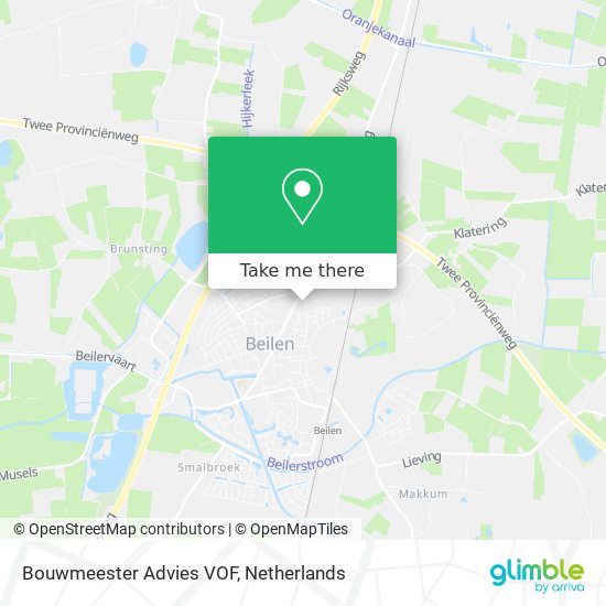 Bouwmeester Advies VOF map