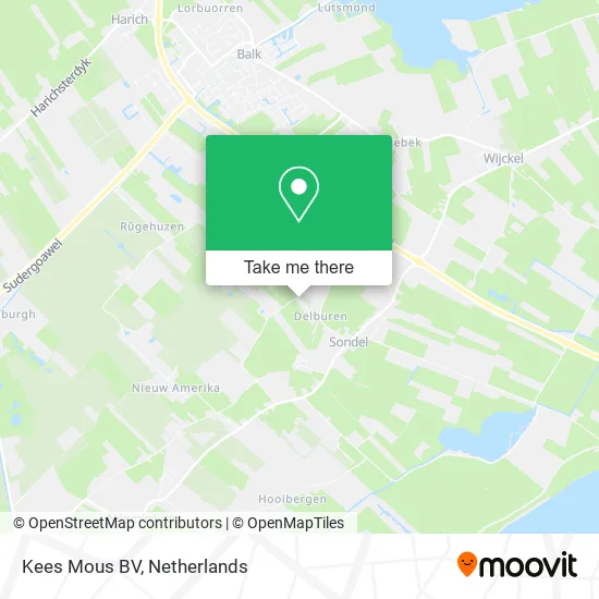 Kees Mous BV map