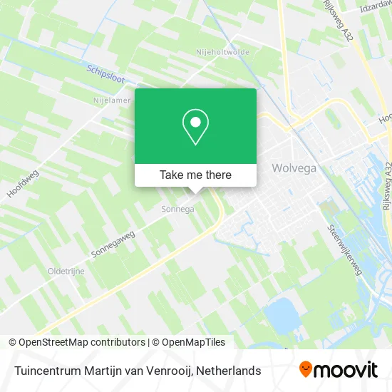 Tuincentrum Martijn van Venrooij map