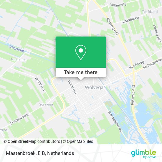 Mastenbroek, E B map