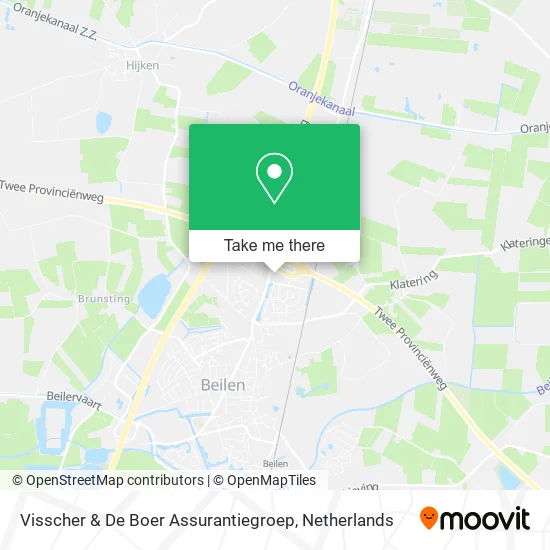 Visscher & De Boer Assurantiegroep map