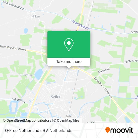 Q-Free Netherlands BV map