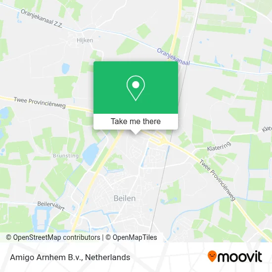 Amigo Arnhem B.v. map