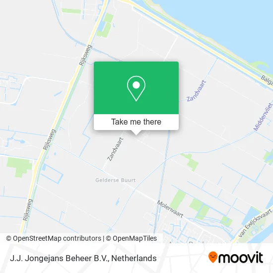 J.J. Jongejans Beheer B.V. map