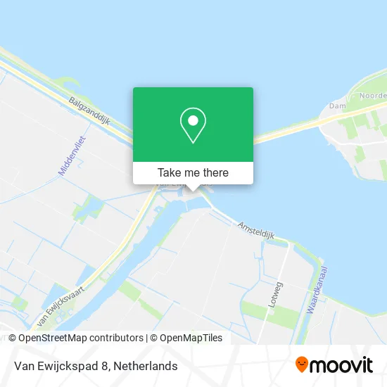 Van Ewijckspad 8 map