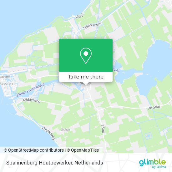 Spannenburg Houtbewerker Karte