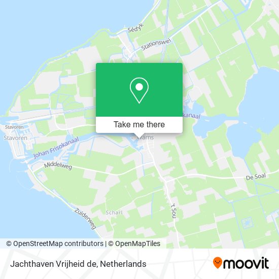 Jachthaven Vrijheid de map