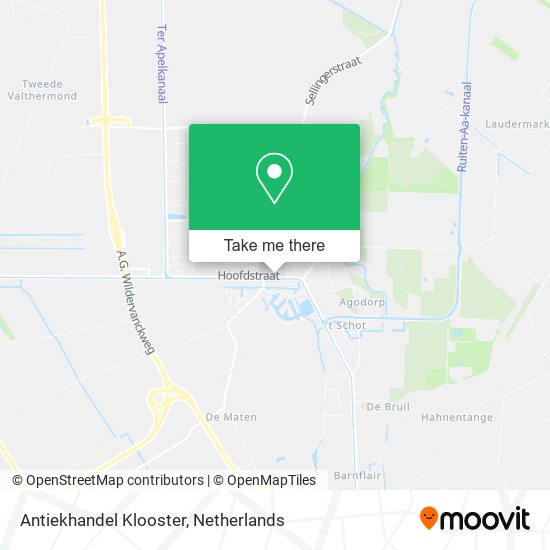 Antiekhandel Klooster map