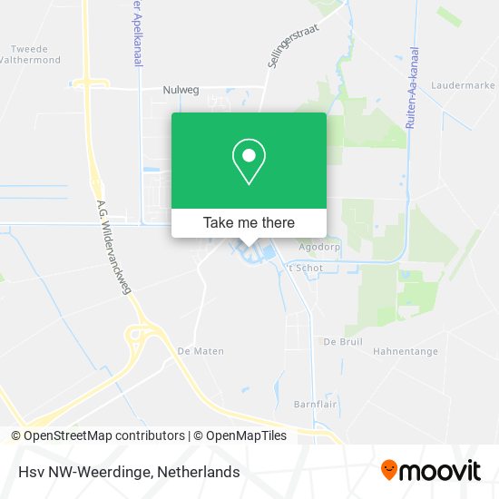 Hsv NW-Weerdinge map