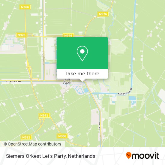 Siemers Orkest Let's Party map