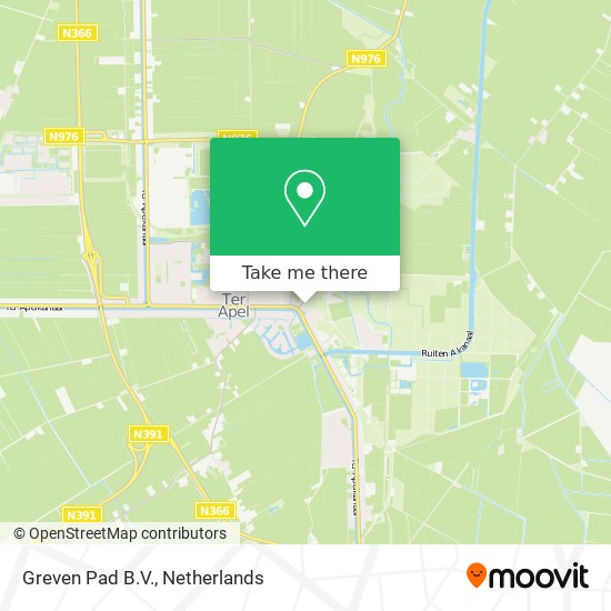 Greven Pad B.V. map