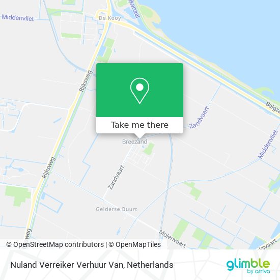 Nuland Verreiker Verhuur Van map